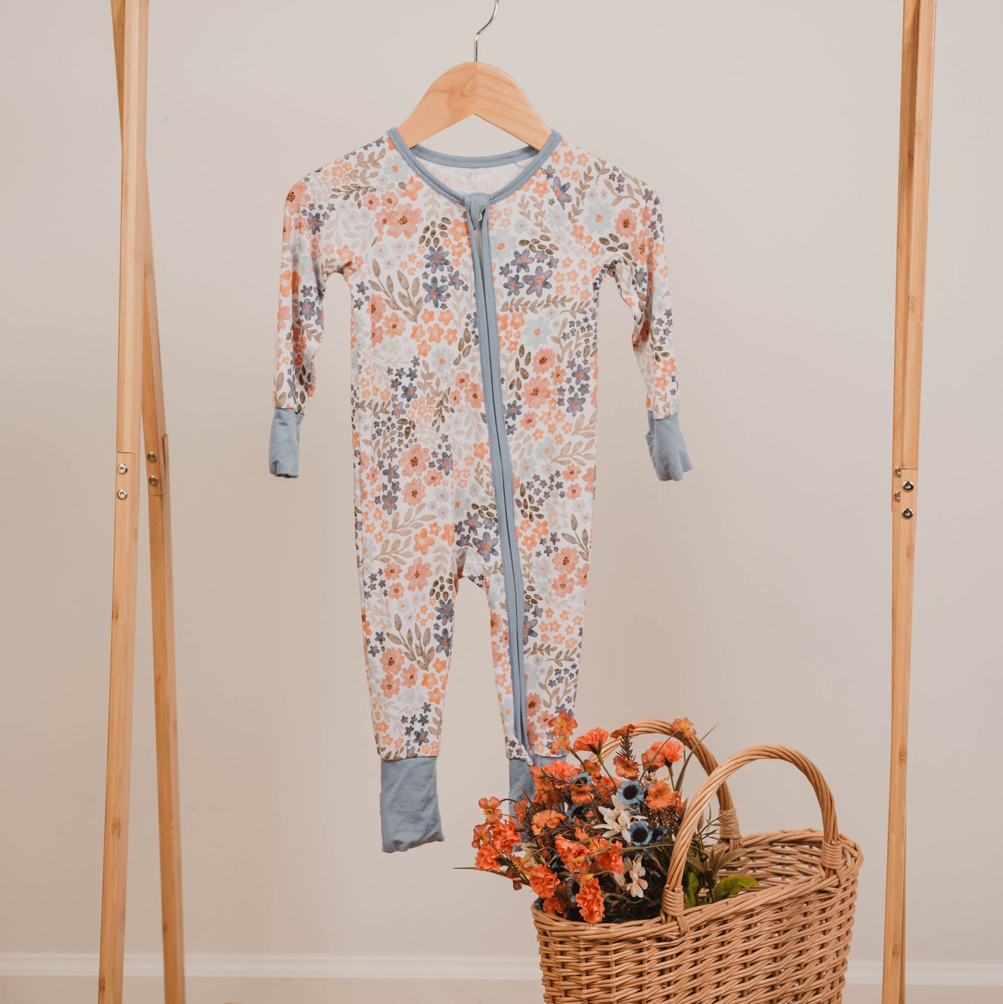 Autumn Blooms Zip Up