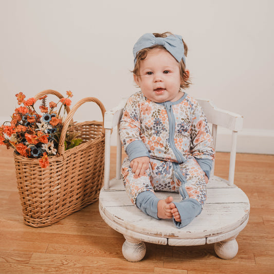 Autumn Blooms Zip Up